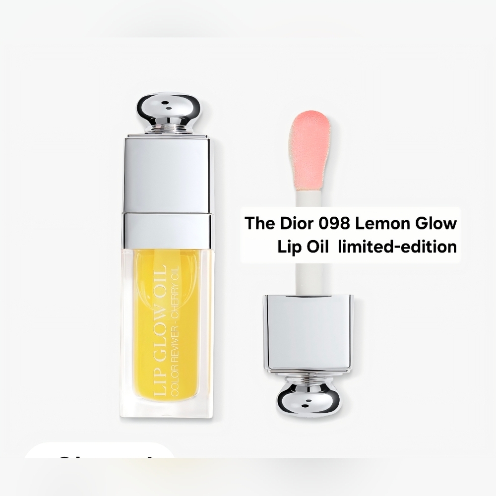 Dior 098 Lemon Glow Lip Oil  limited-edition. BNIB